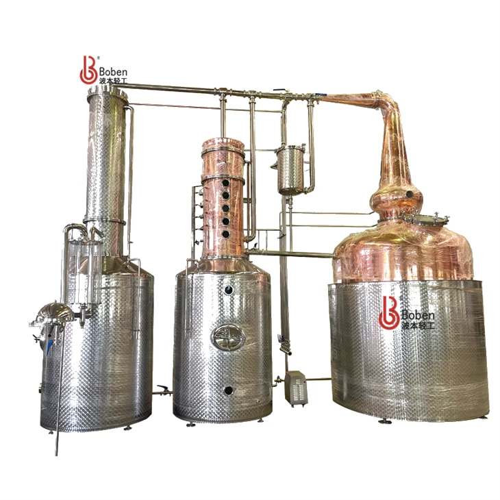 5000 Litres Reflux Column Still With Sightglass