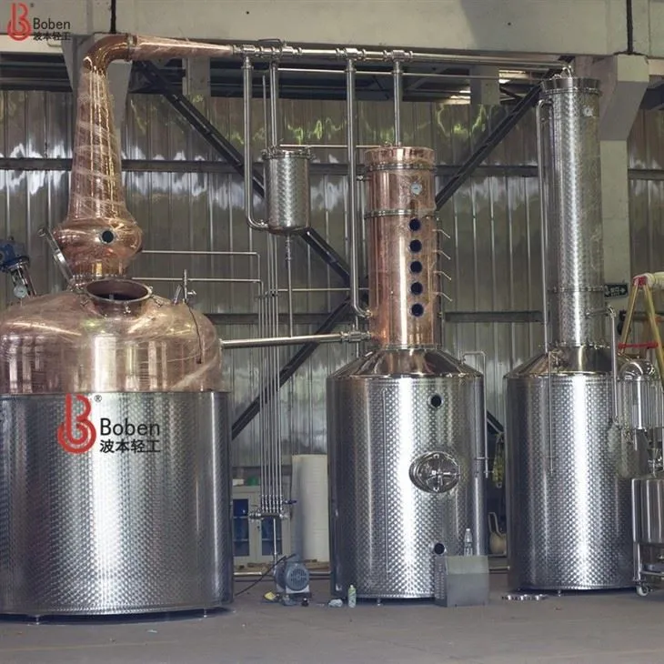 5000L Copper Pot Still With Gin Basket