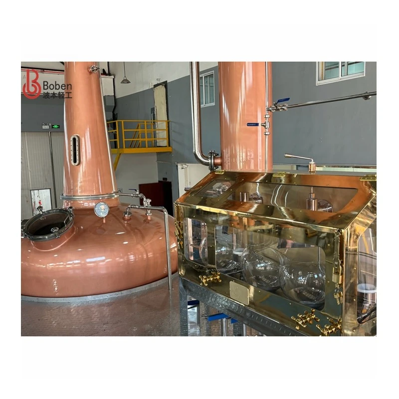 Twin Copper Pot Still For Whisky Whiskey Distillation Pot Stills