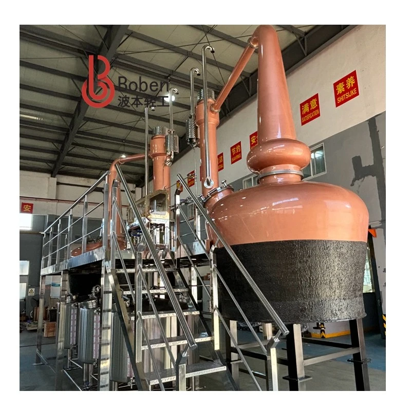 Twin Copper Pot Still For Whisky Whiskey Distillation Pot Stills
